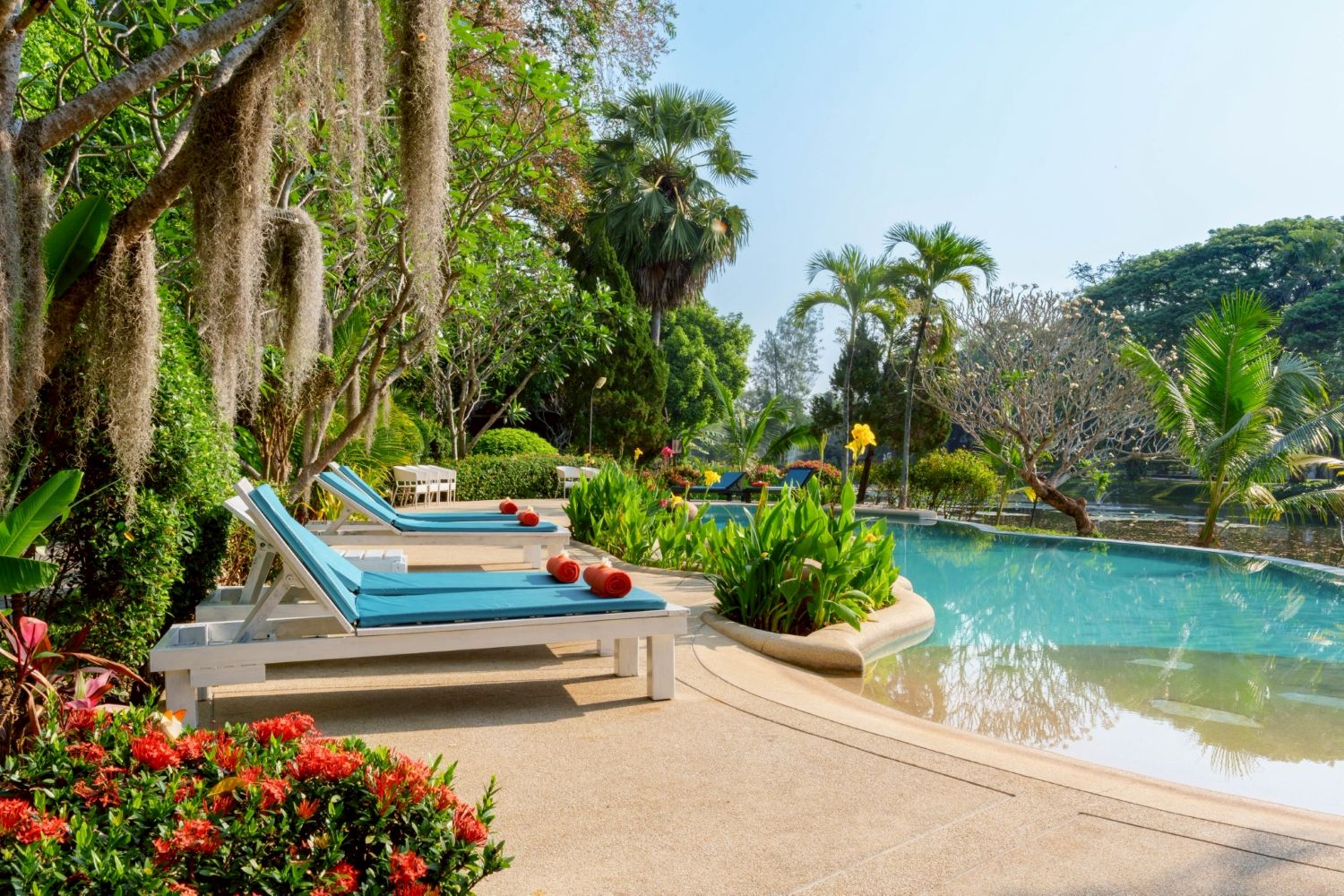 Swimming Pool seaside swimming pool
