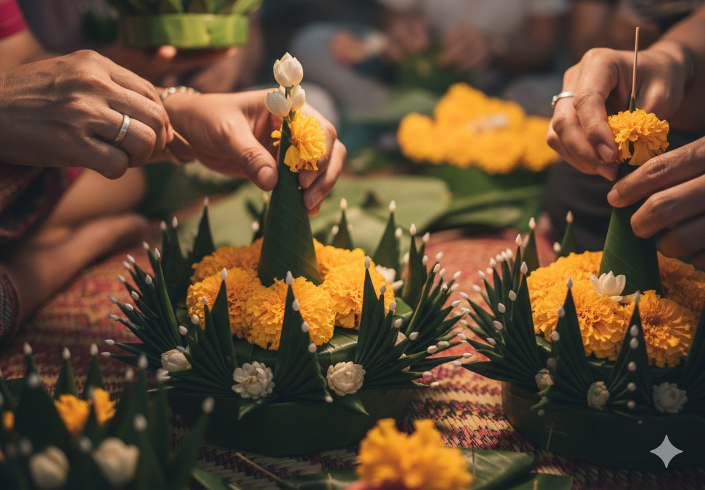 การประดิษฐ์กระทง